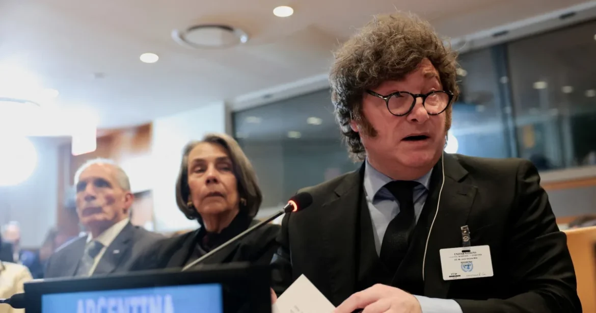 Milei vorbește la ONU în contextul tensiunilor legate de Insulele Falkland