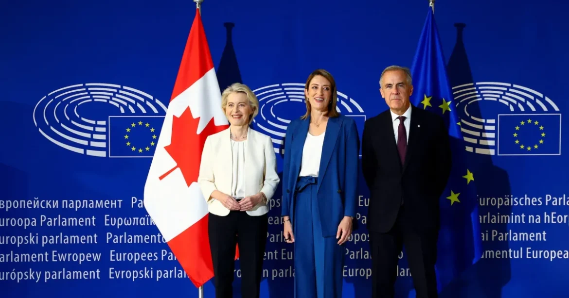 UE deschide ușa pentru ca Canada să devină primul său membru asociat, spune von der Leyen