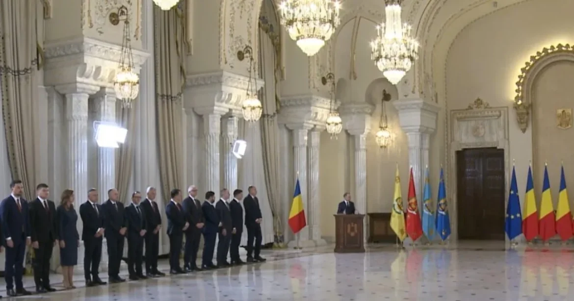 Guvernul a depus jurământul. Prima ședință a Executivului, în curând